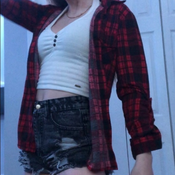 red and black flannel - Picture 2 of 3